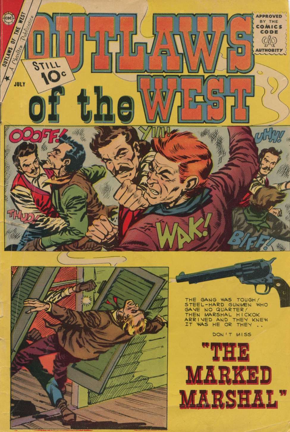 Comic Book Cover For Outlaws of the West 32