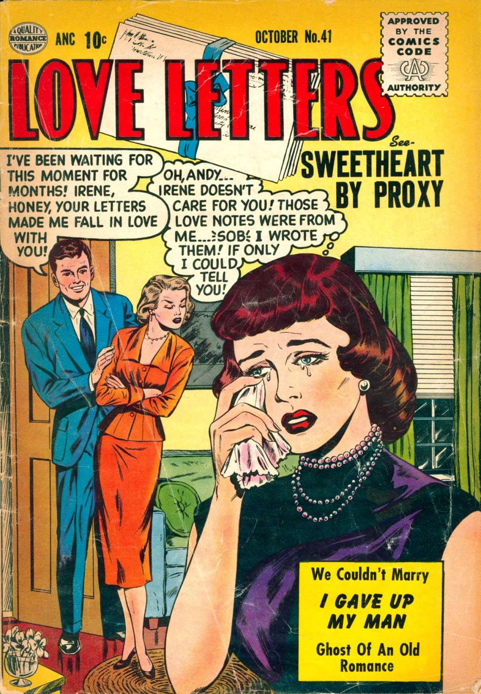 Book Cover For Love Letters 41 - Version 1