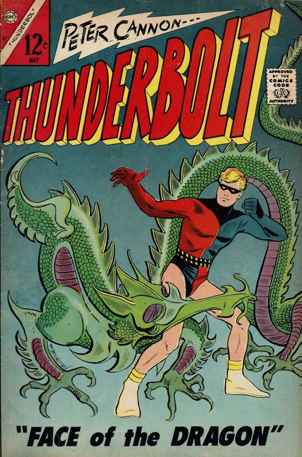 Comic Book Cover For Thunderbolt 57
