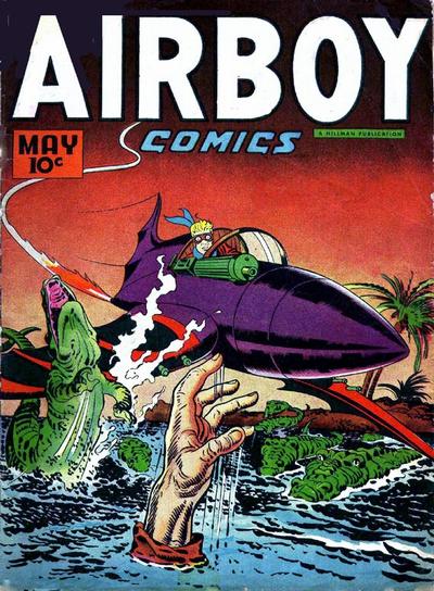Book Cover For Airboy Comics v4 4