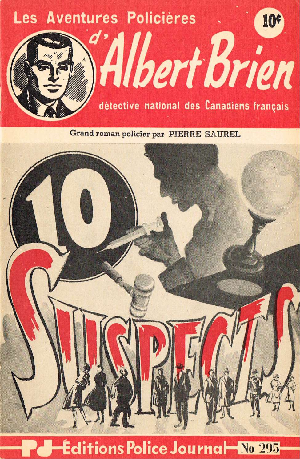 Comic Book Cover For Albert Brien v2 295 - Suspects