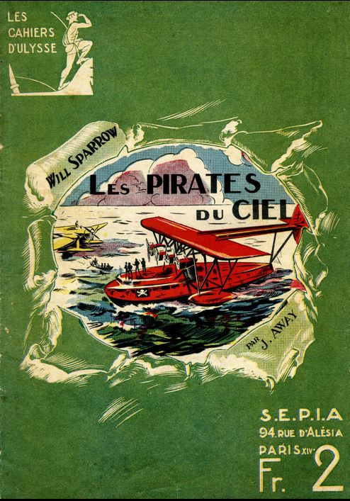 Comic Book Cover For Les Pirates du Ciel