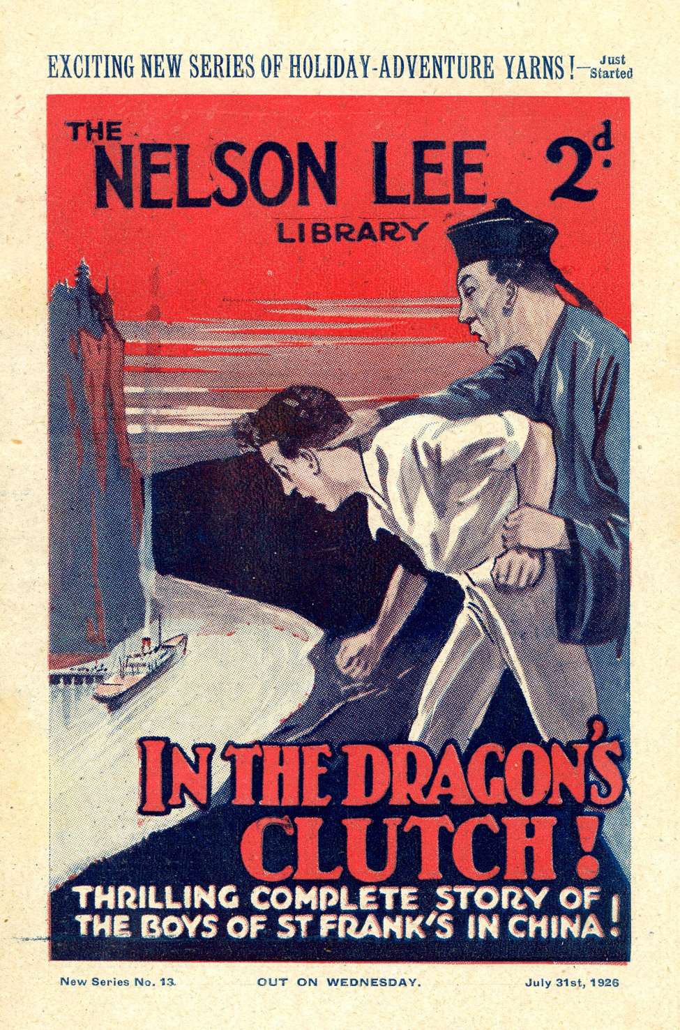 Book Cover For Nelson Lee Library s2 13 - In the Dragon's Clutch
