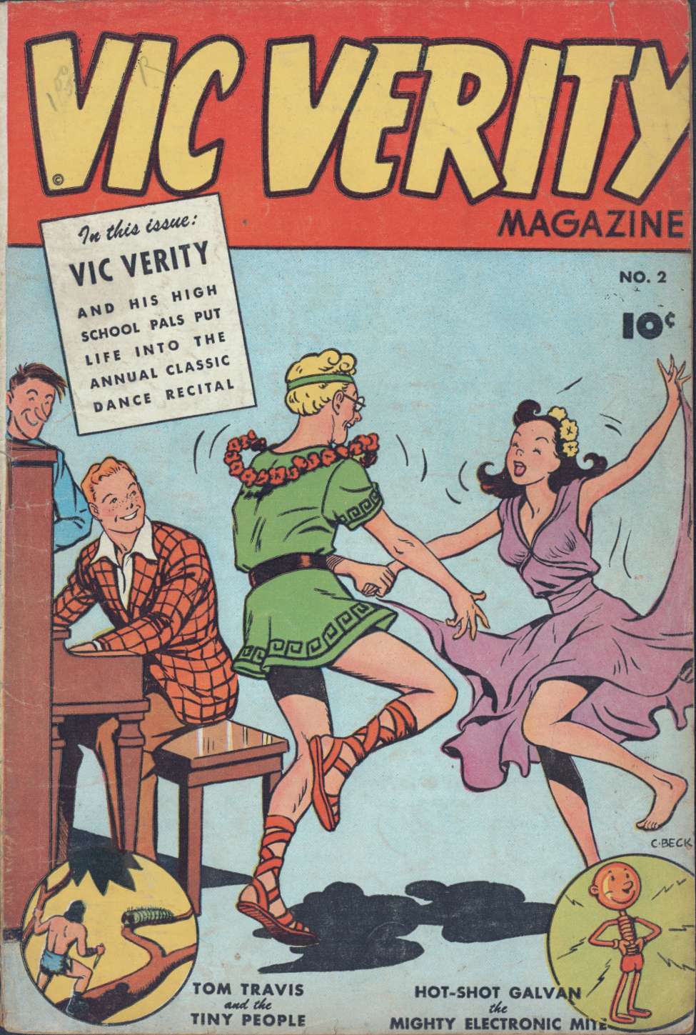 Book Cover For Vic Verity Magazine 2