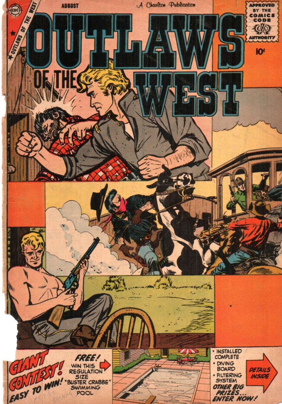 Book Cover For Outlaws of the West 21
