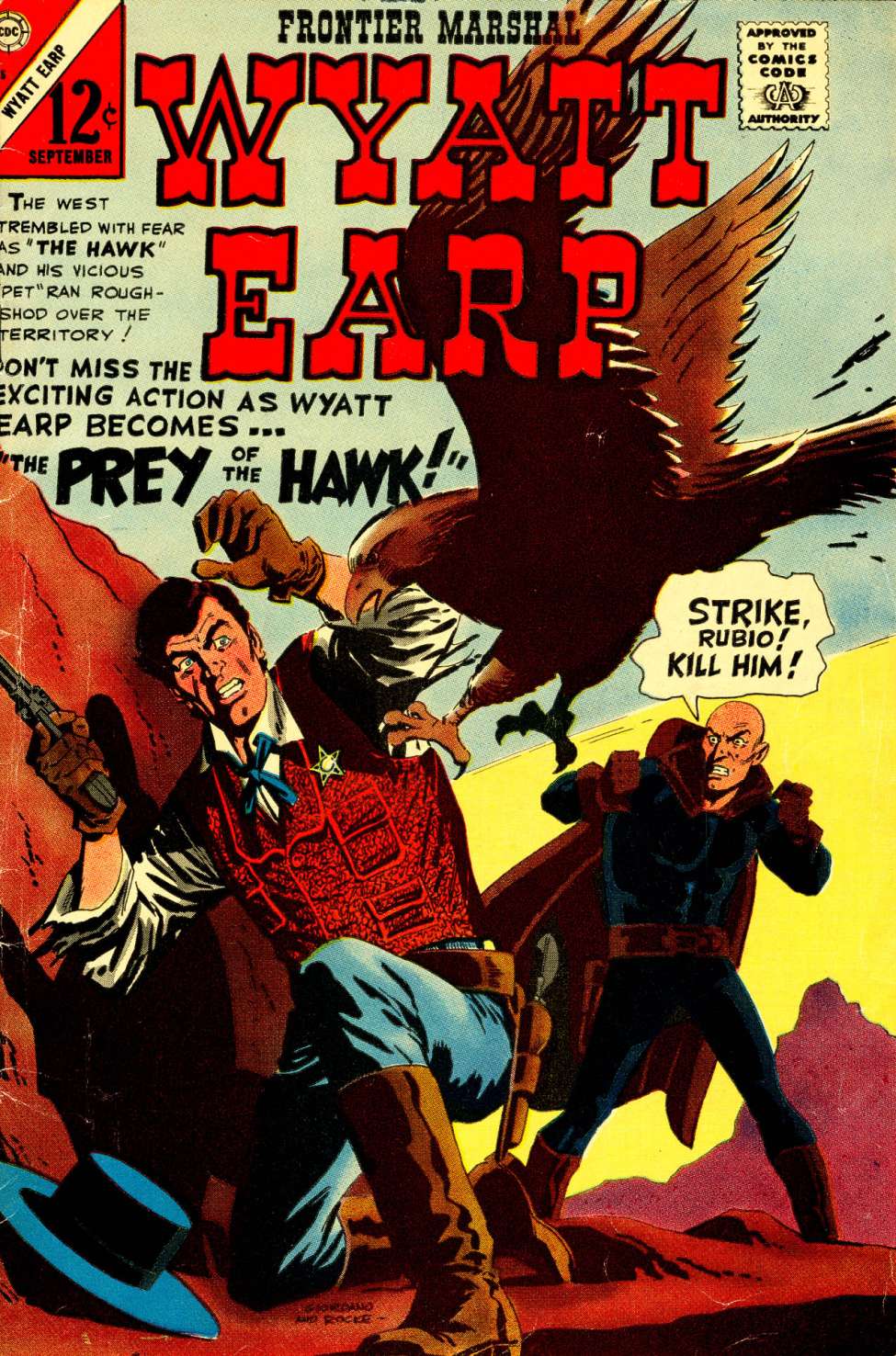 Comic Book Cover For Wyatt Earp Frontier Marshal 65