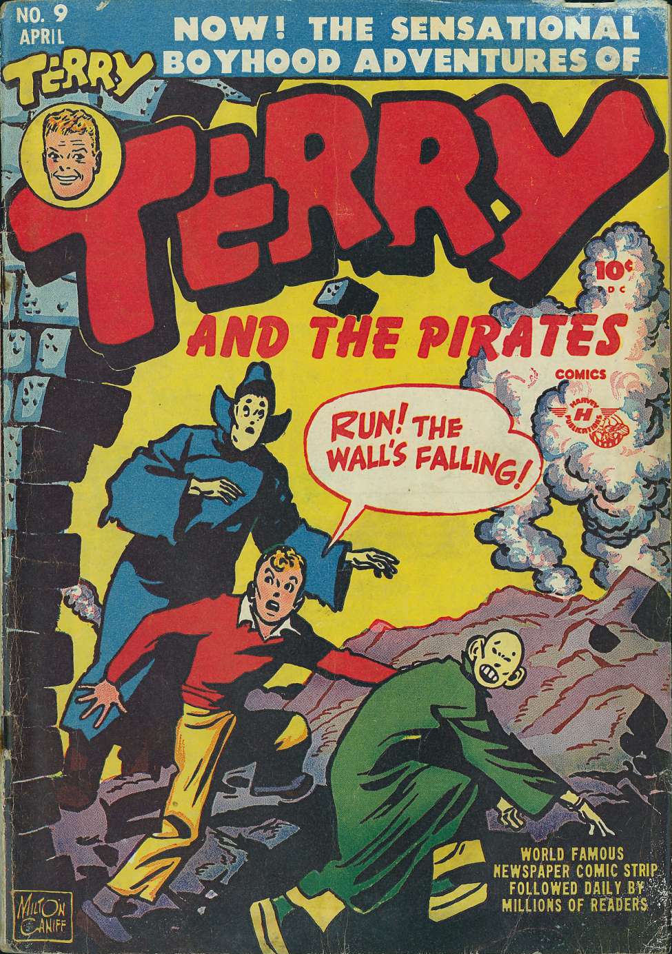 Comic Book Cover For Terry and the Pirates 9