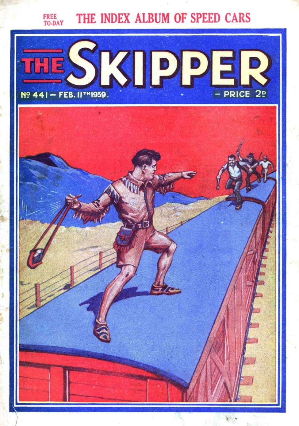 Comic Book Cover For The Skipper 441
