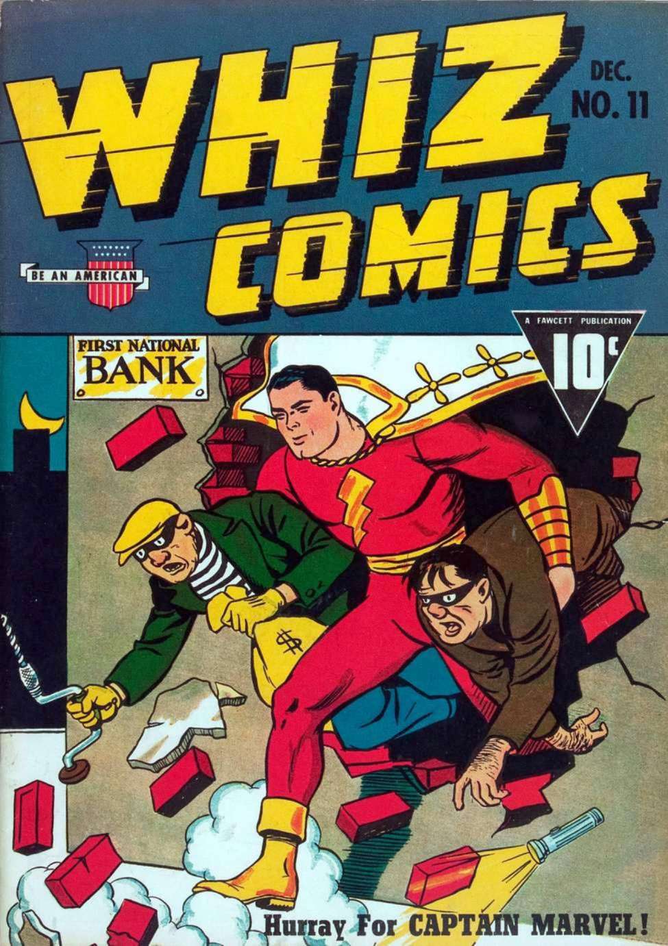 Comic Book Cover For Capt. Marvel Whiz Archives Vol 3
