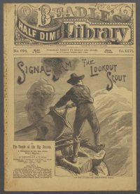 Large Thumbnail For Beadle's Half Dime Library 676 - Signal Sam, the Lookout Scout