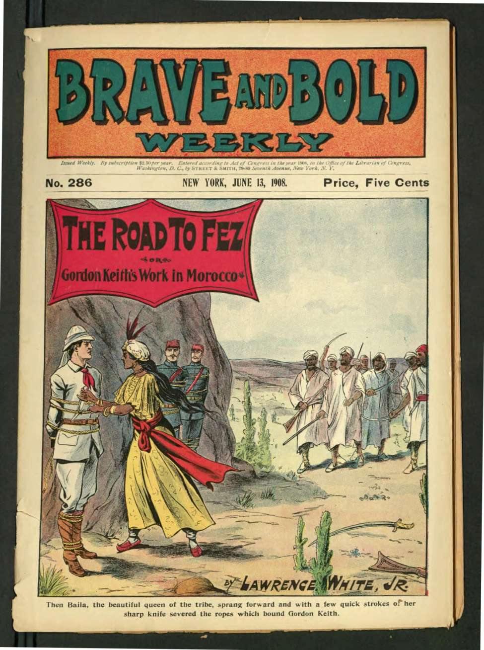 Book Cover For Brave and Bold 286 - The Road to Fez