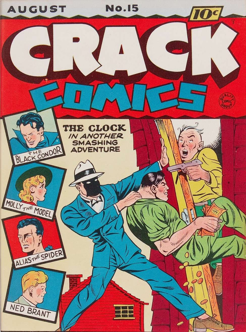 Book Cover For Crack Comics 15