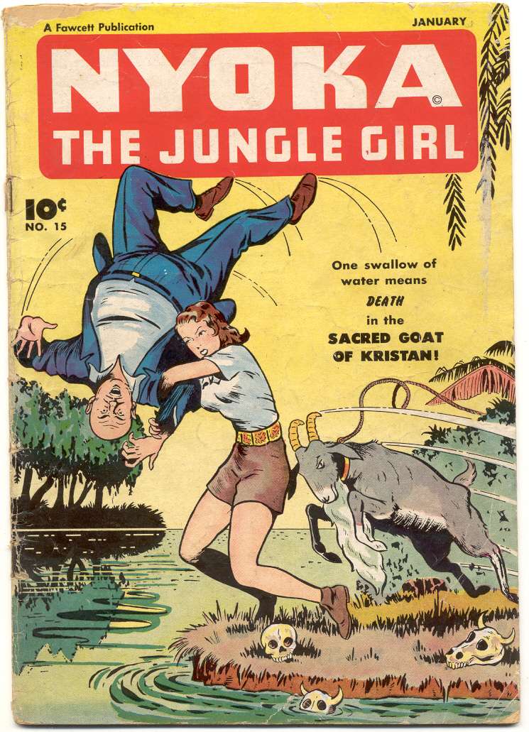 Comic Book Cover For Nyoka the Jungle Girl 15