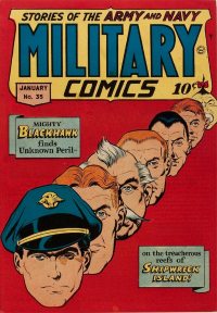 Large Thumbnail For Military Comics 35 - Version 2