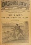 Cover For Old Sleuth Library 90 - Louis Ford