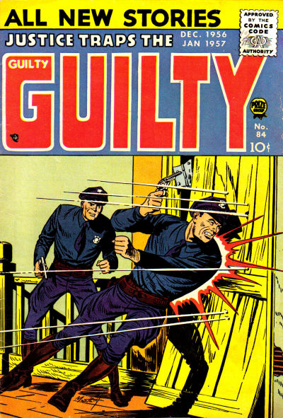 Comic Book Cover For Justice Traps the Guilty 84
