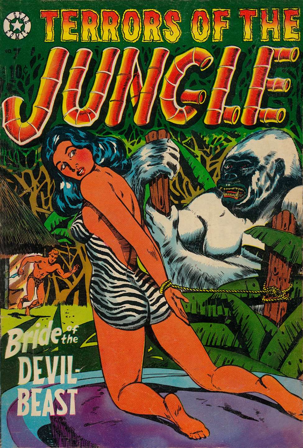 Comic Book Cover For Terrors of the Jungle 7