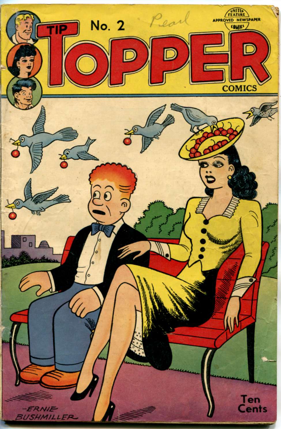 Comic Book Cover For Tip Topper Comics 2