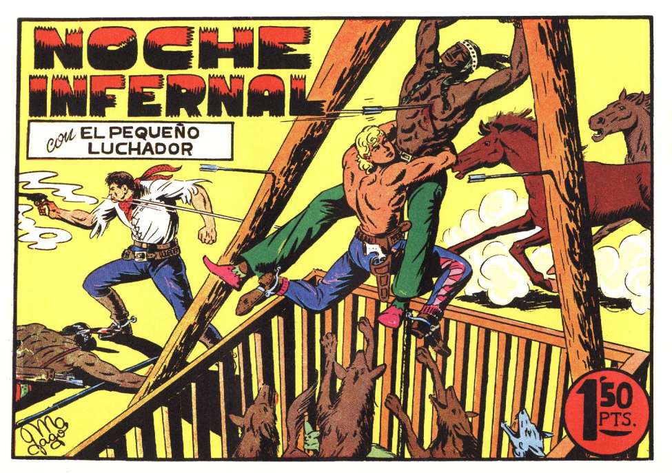 Comic Book Cover For El Pequeno Luchador 20 - Noche Infernal