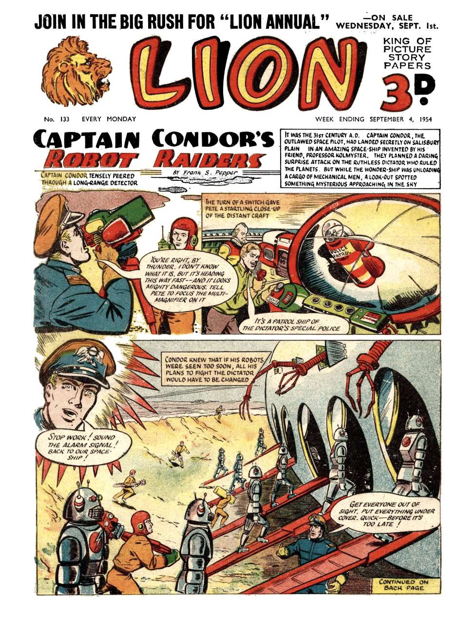 Book Cover For Lion 133