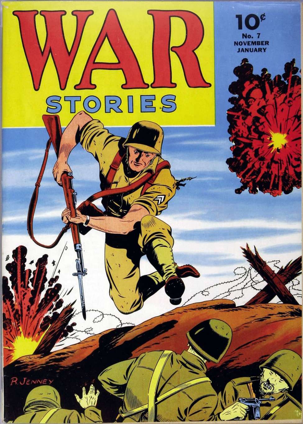 Comic Book Cover For War Stories 7