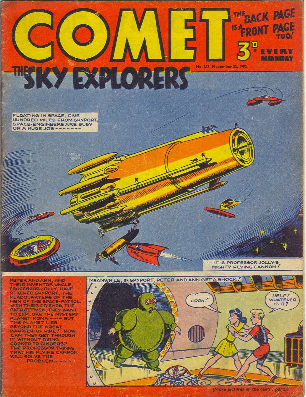 Book Cover For The Comet 227