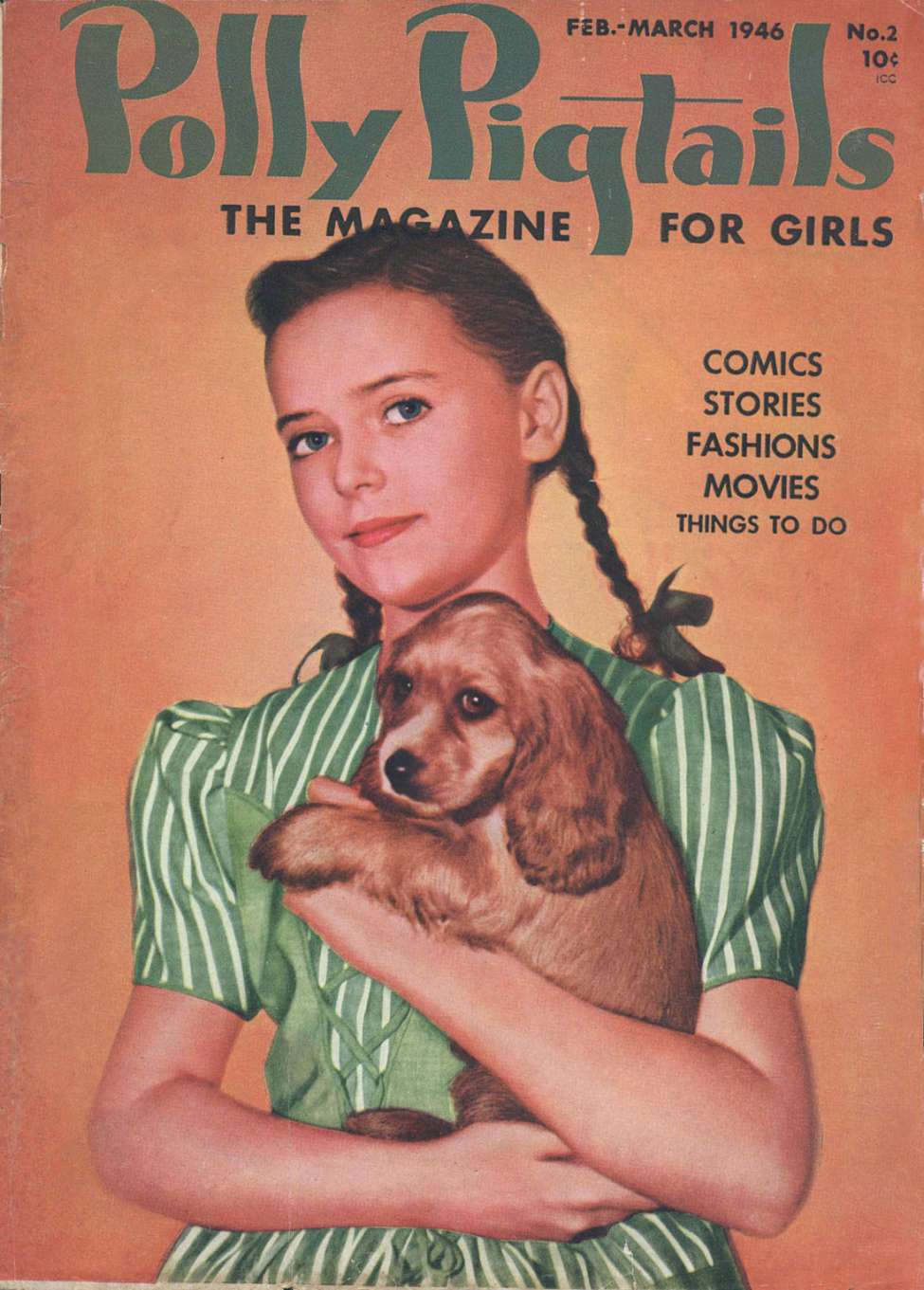 Comic Book Cover For Polly Pigtails 2 - Version 2