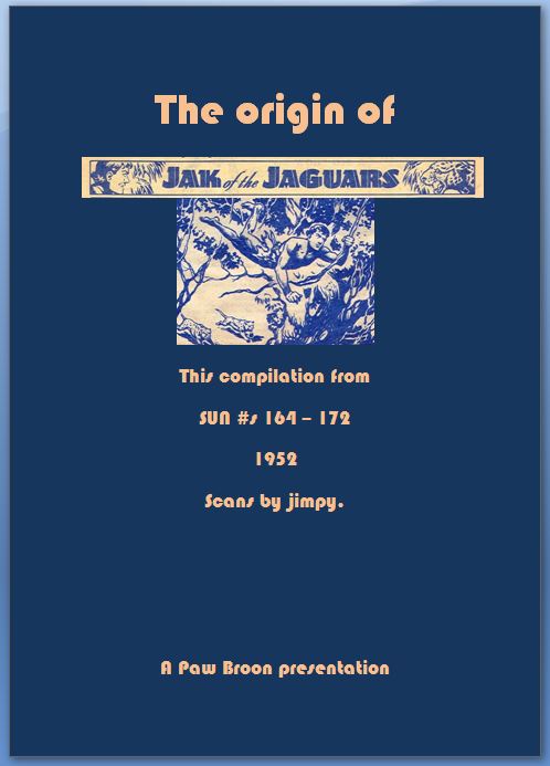 Book Cover For The Origin of Jak of the Jaguars