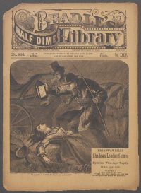Large Thumbnail For Beadle's Half Dime Library 868 - Broadway Billy Shadows London Slums