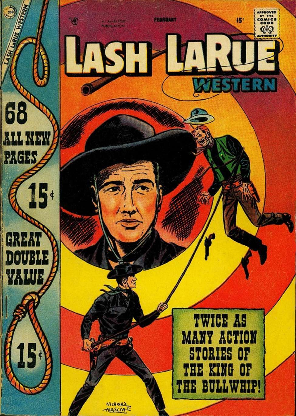 Comic Book Cover For Lash LaRue Western 67