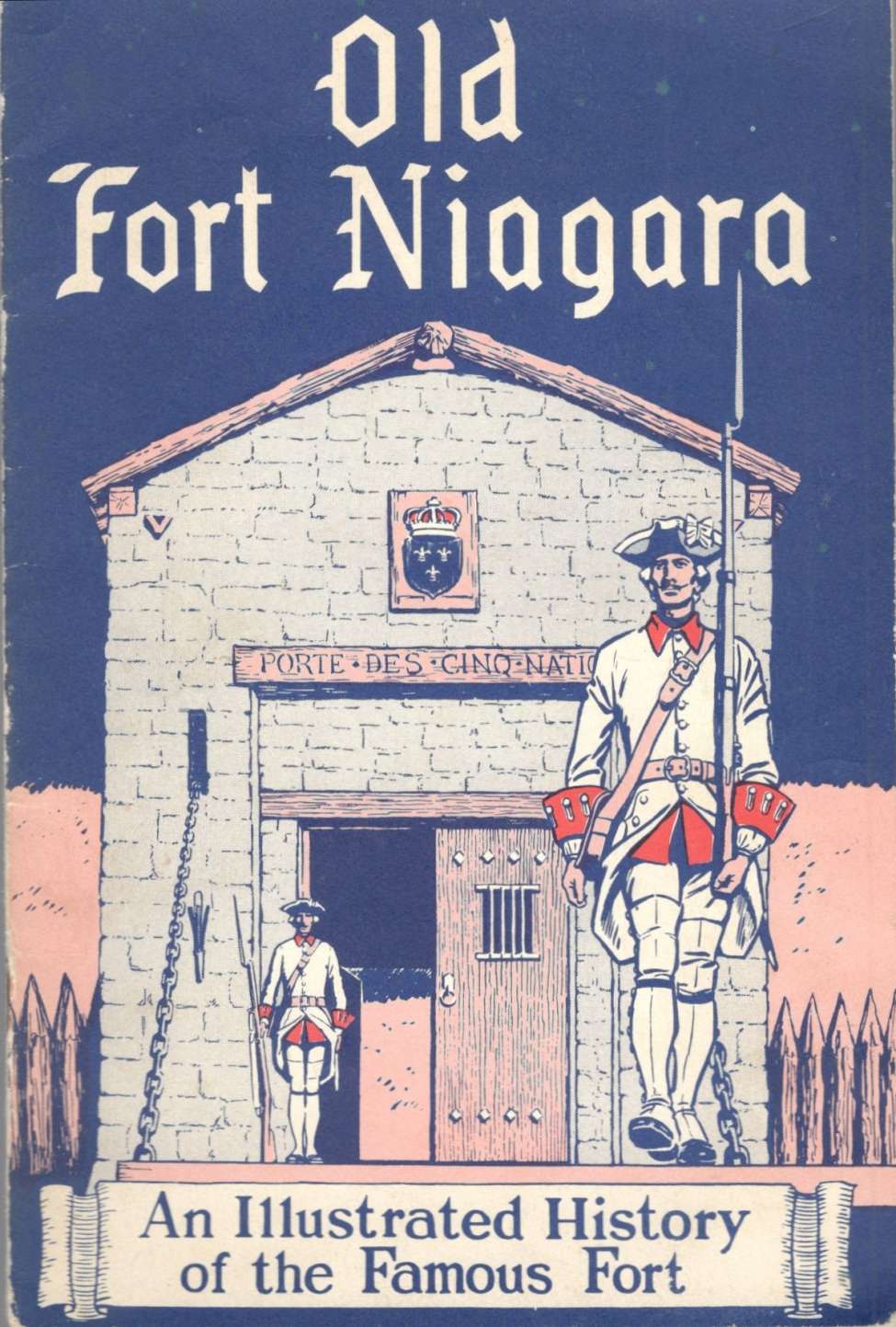 Comic Book Cover For Old Fort Niagara
