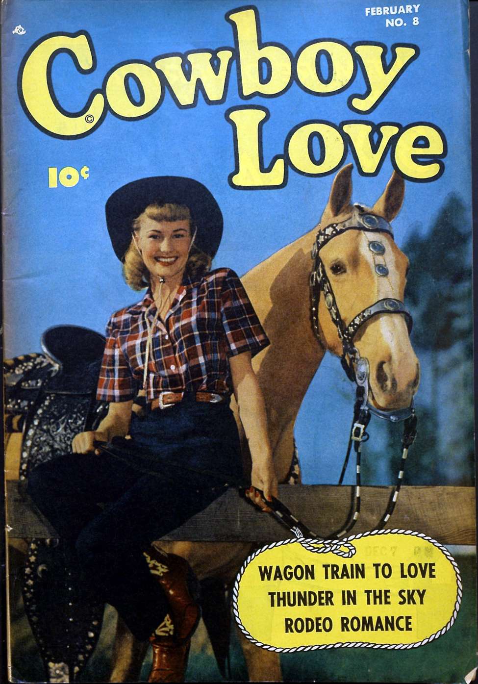 Comic Book Cover For Cowboy Love 8
