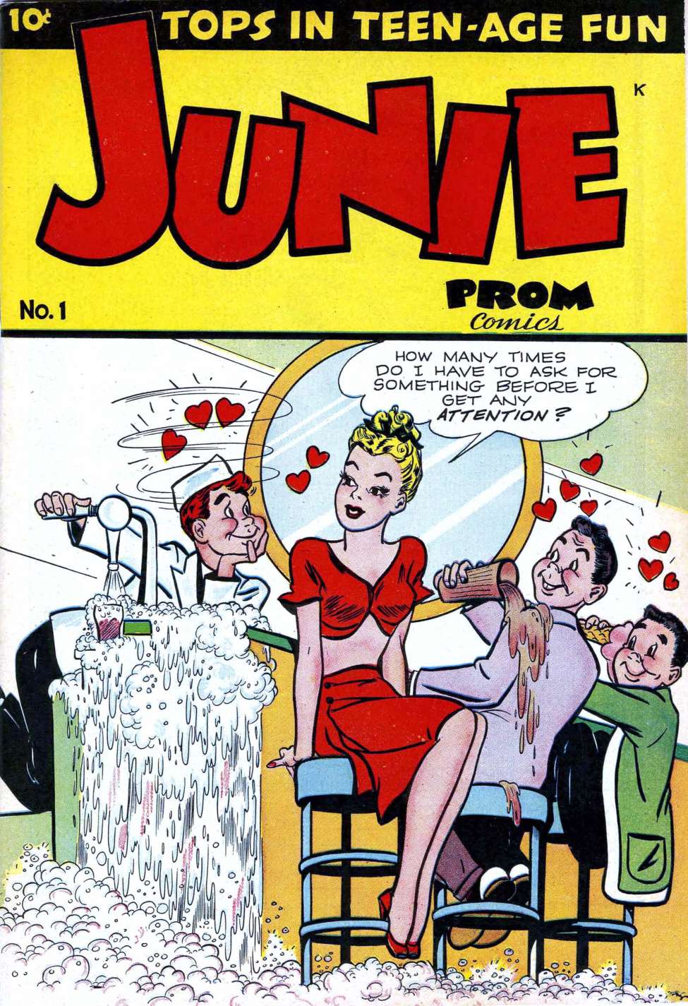 Comic Book Cover For Junie Prom Comics 1 - Version 1