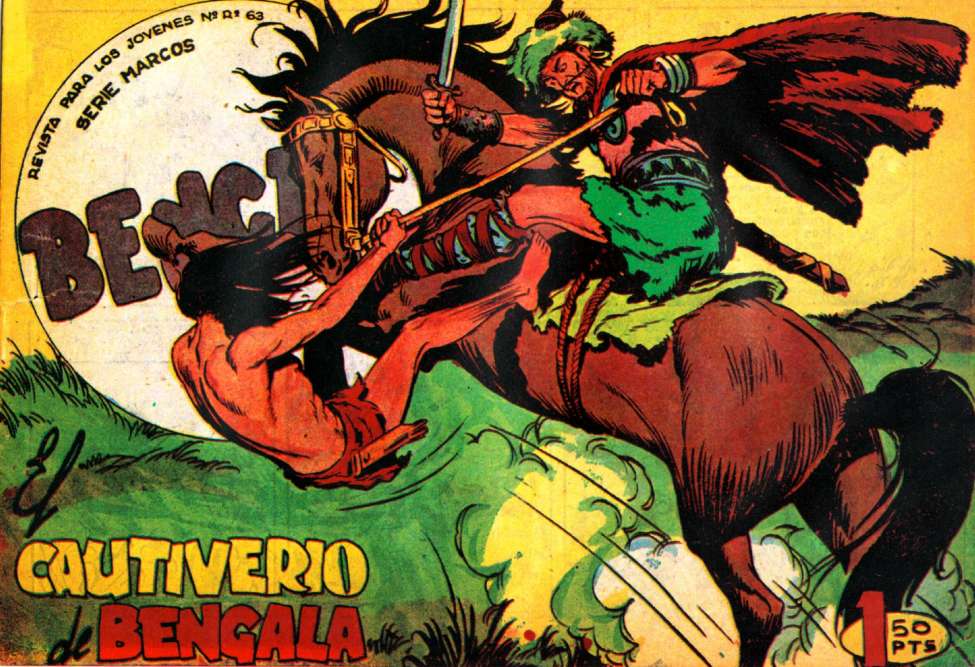 Comic Book Cover For Bengala 43 - El Cautiverio De Bengala