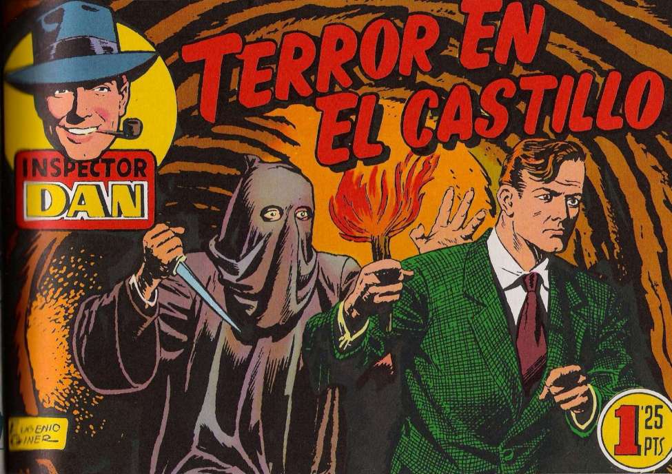 Book Cover For Inspector Dan 6 - Terror en El Castillo