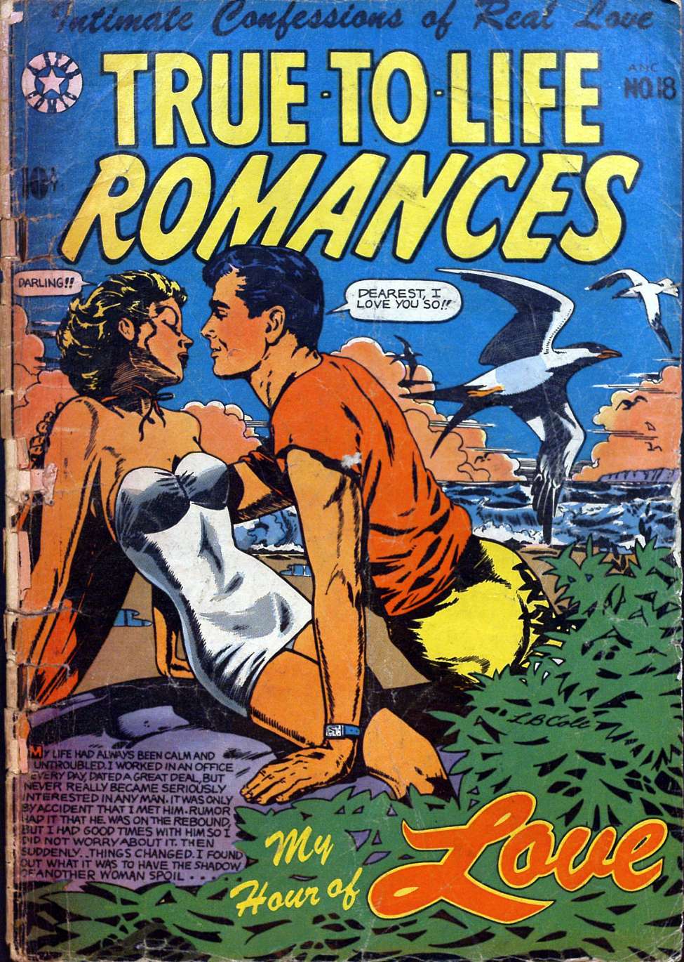 Comic Book Cover For True-To-Life Romances s2 18