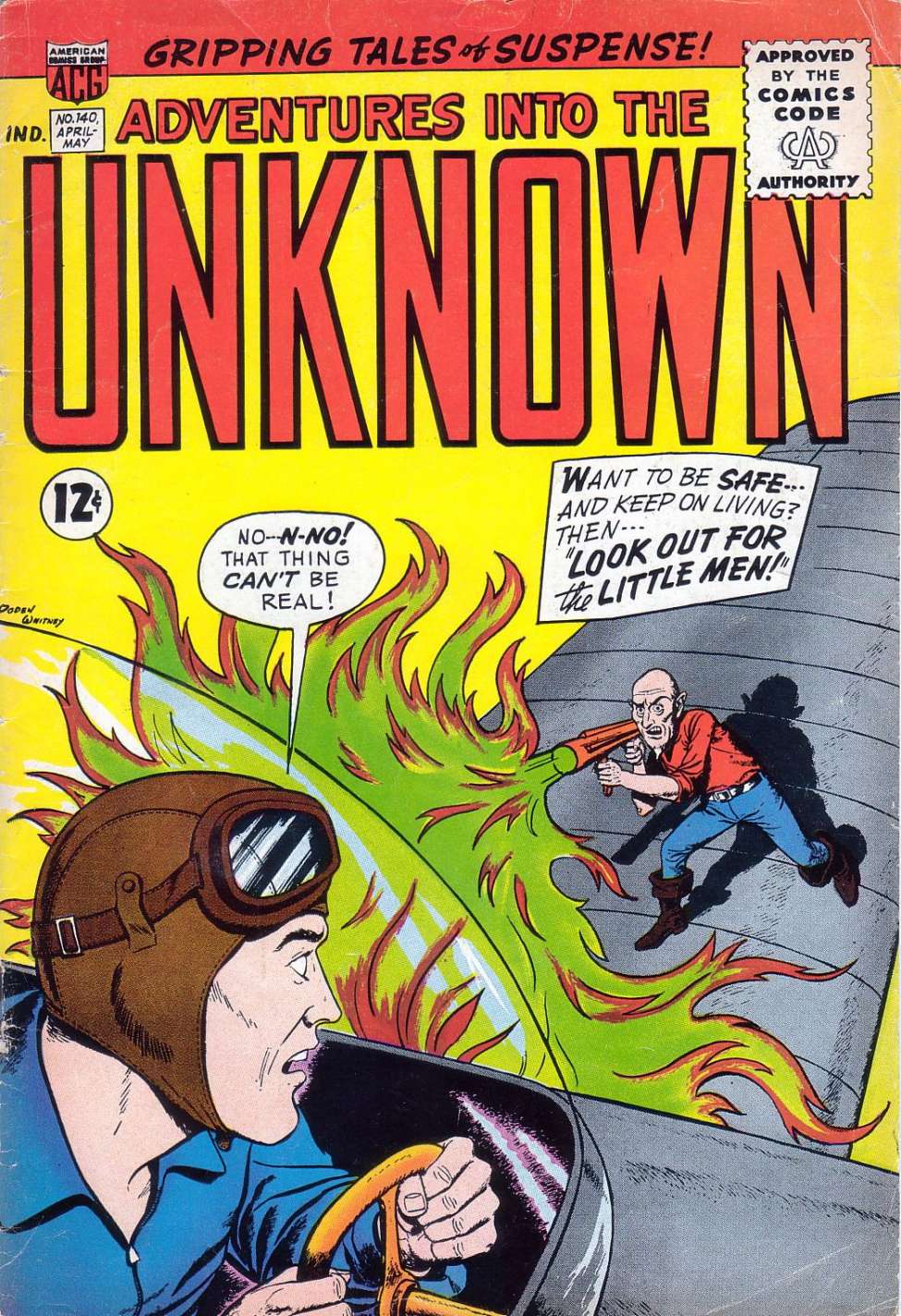 Book Cover For Adventures into the Unknown 140