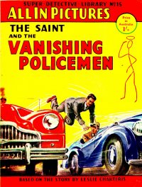 Large Thumbnail For Super Detective Library 15 - The Saint and The Vanishing Policeman