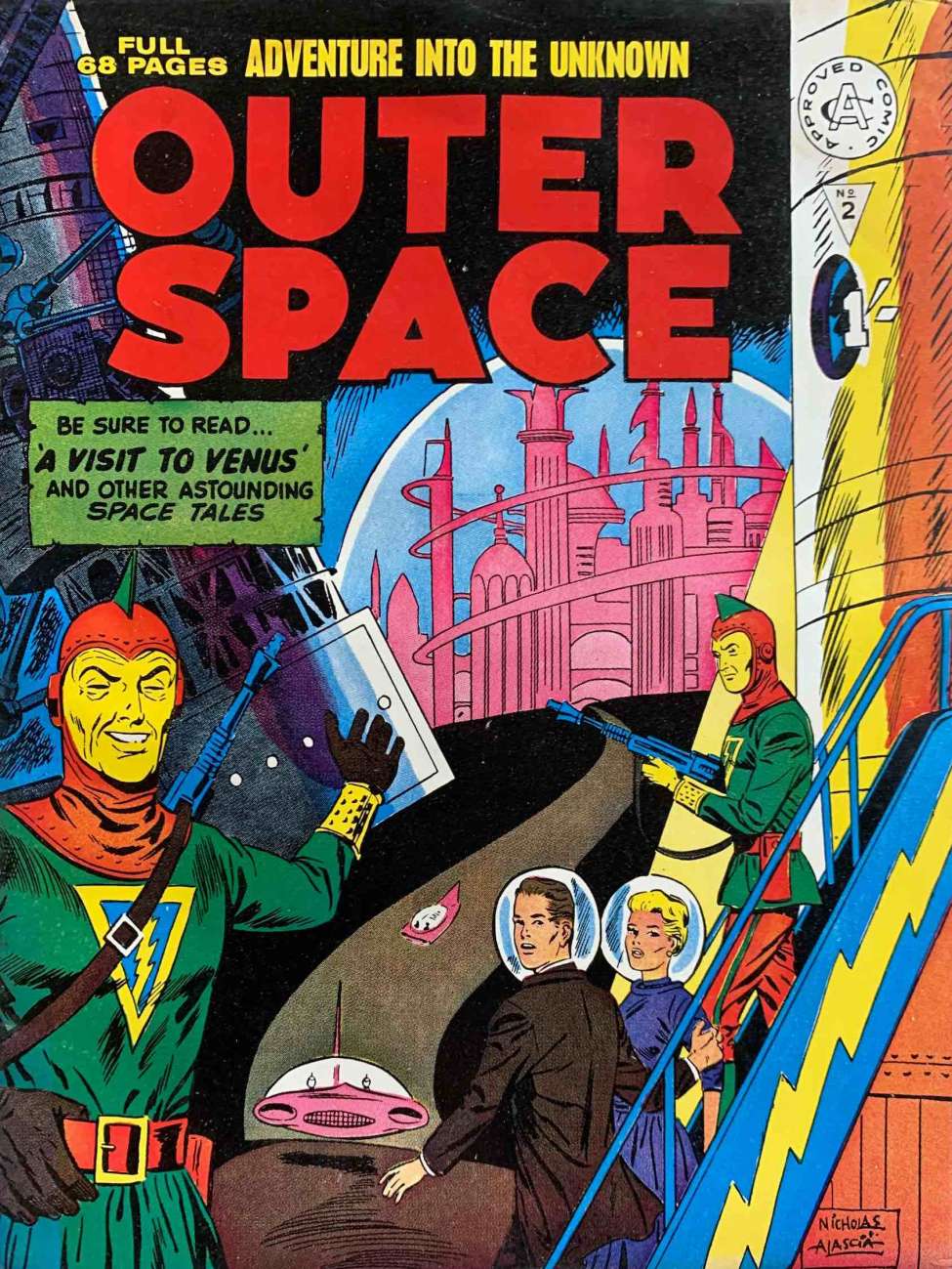 Book Cover For Outer Space 2
