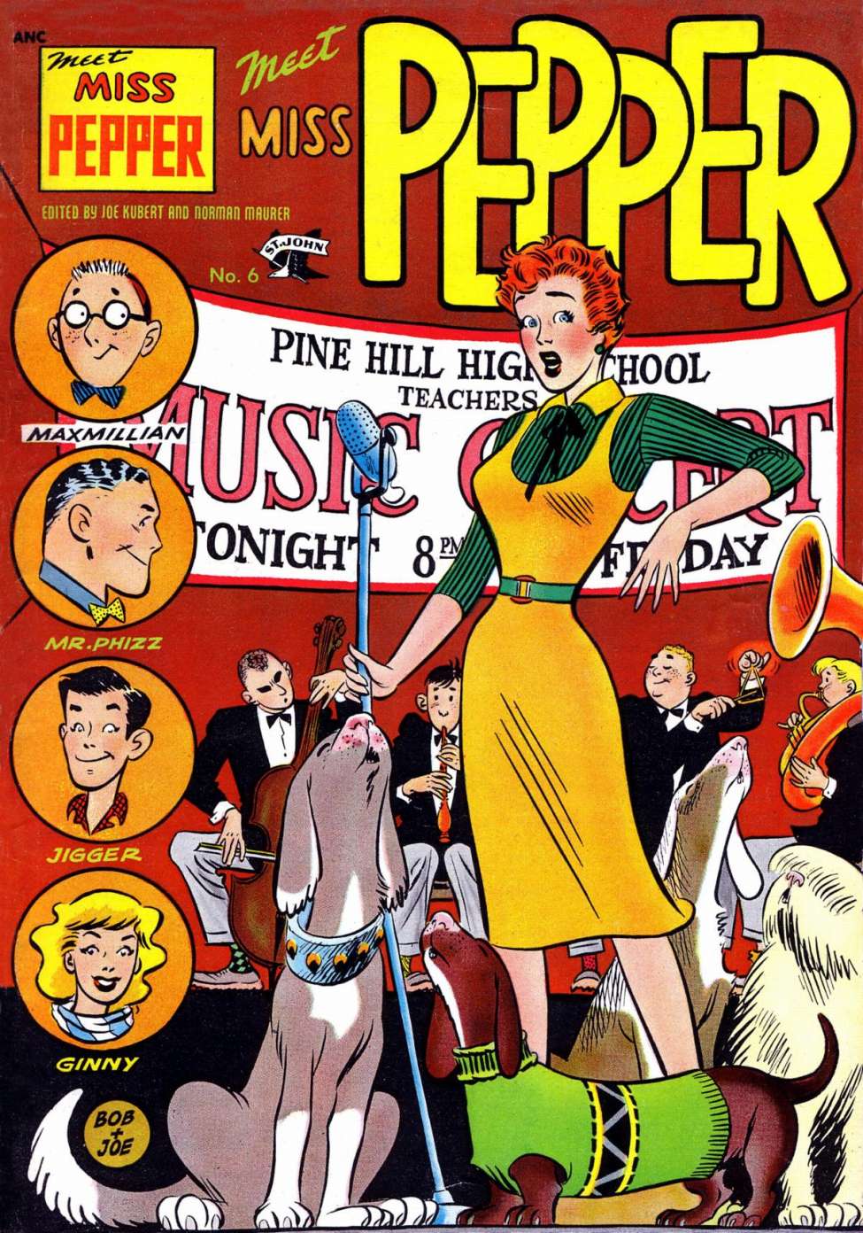 Comic Book Cover For Meet Miss Pepper 6