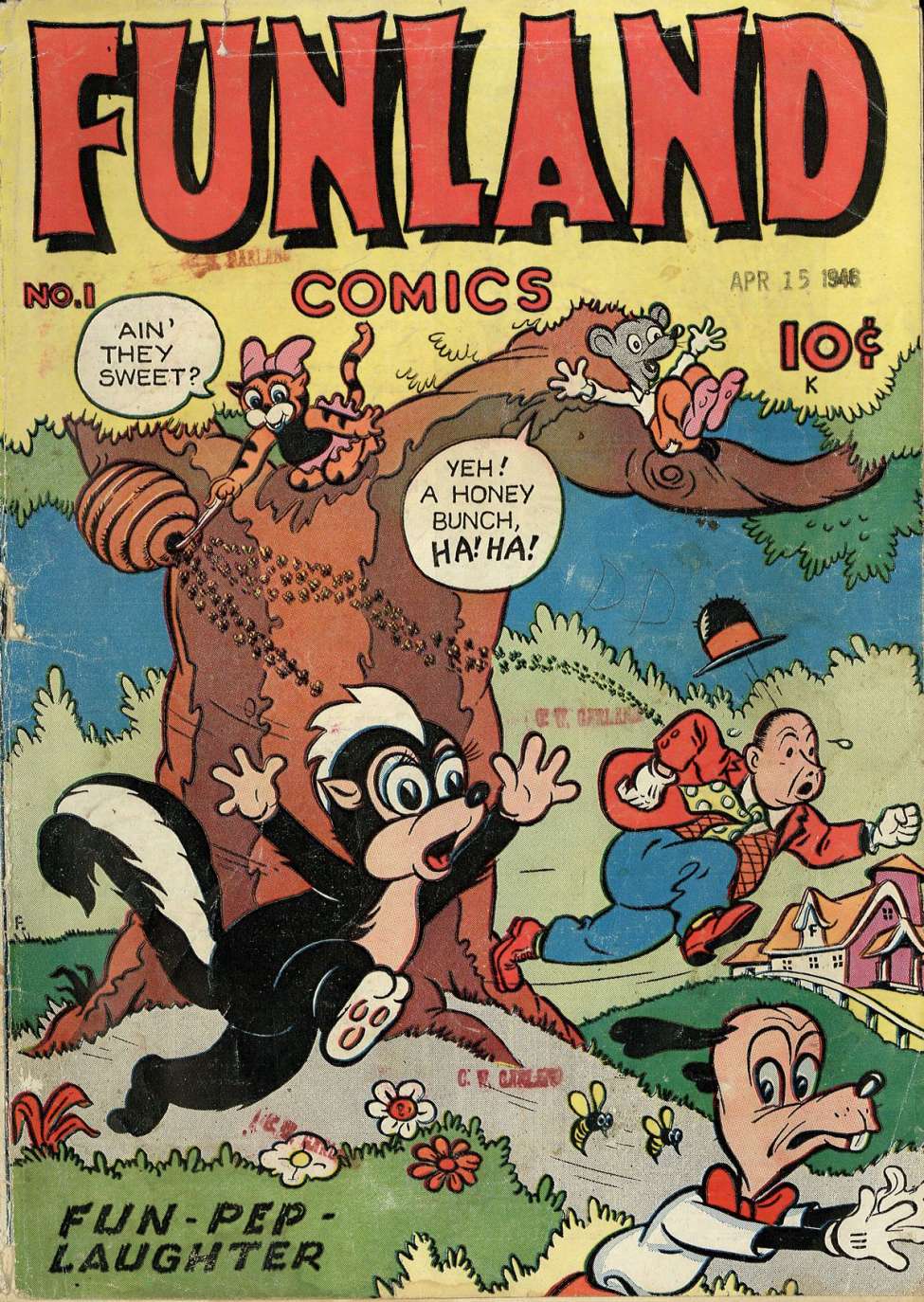Comic Book Cover For Funland 1