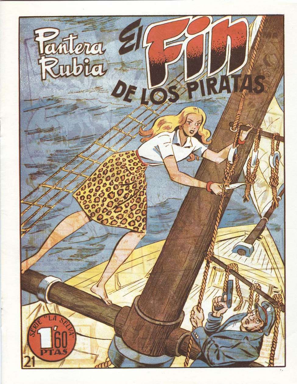 Comic Book Cover For Pantera Rubia 15 - El Fin De Los Piratas