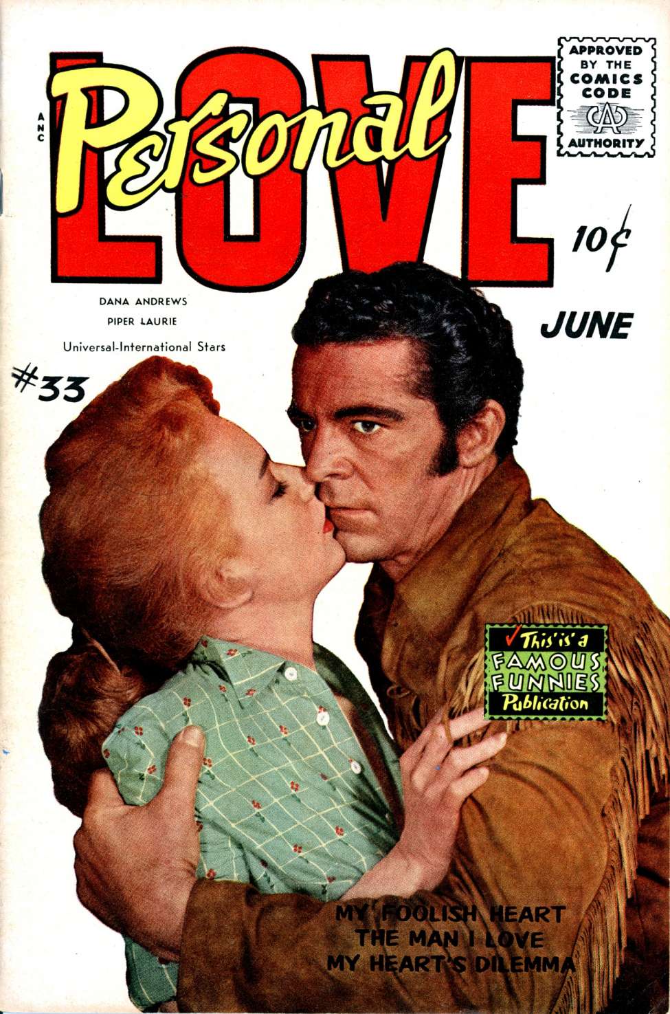 Comic Book Cover For Personal Love 33