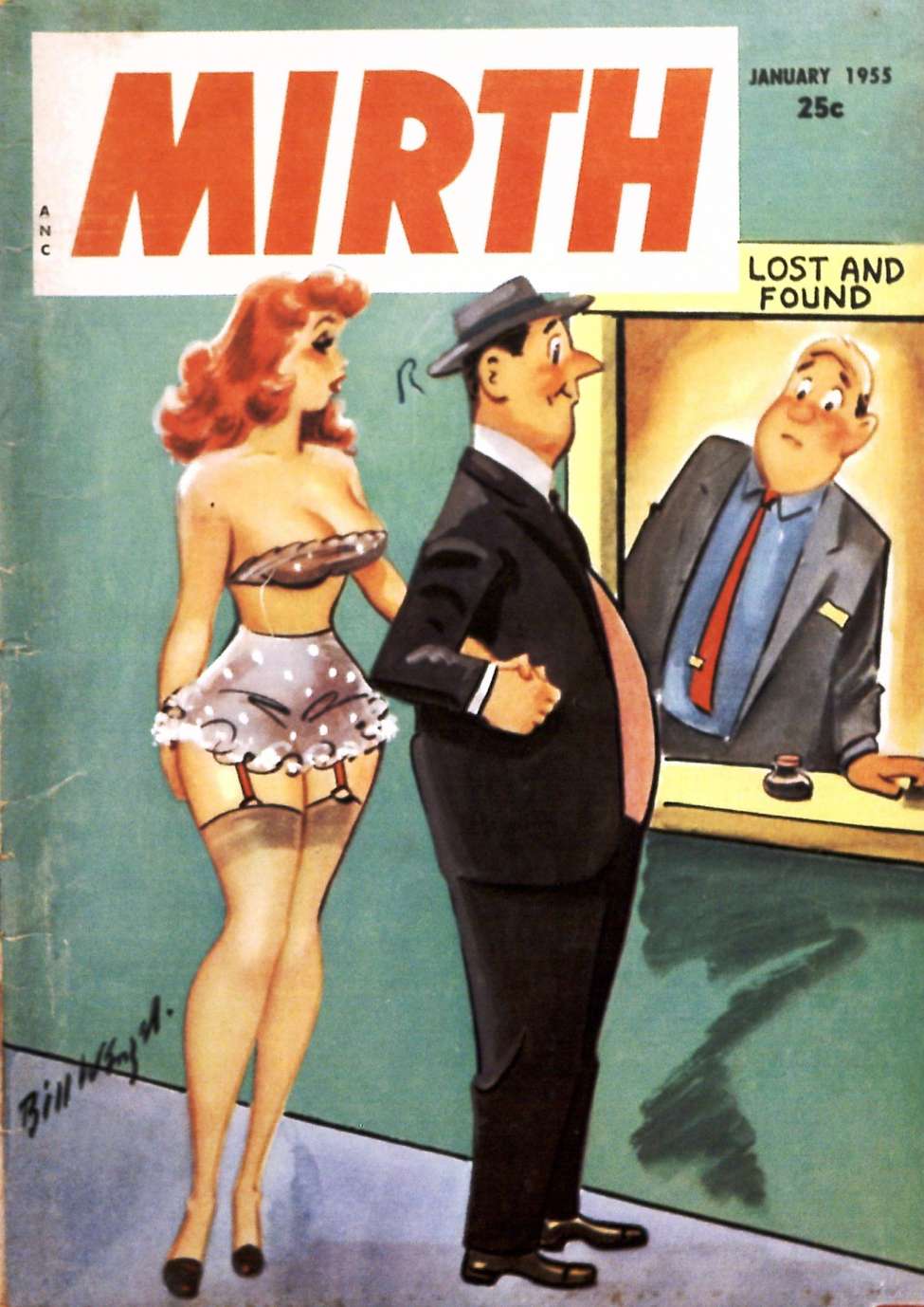 Comic Book Cover For Mirth 35