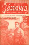 Cover For L'Agent IXE-13 v2 370 - Les uniformes verts