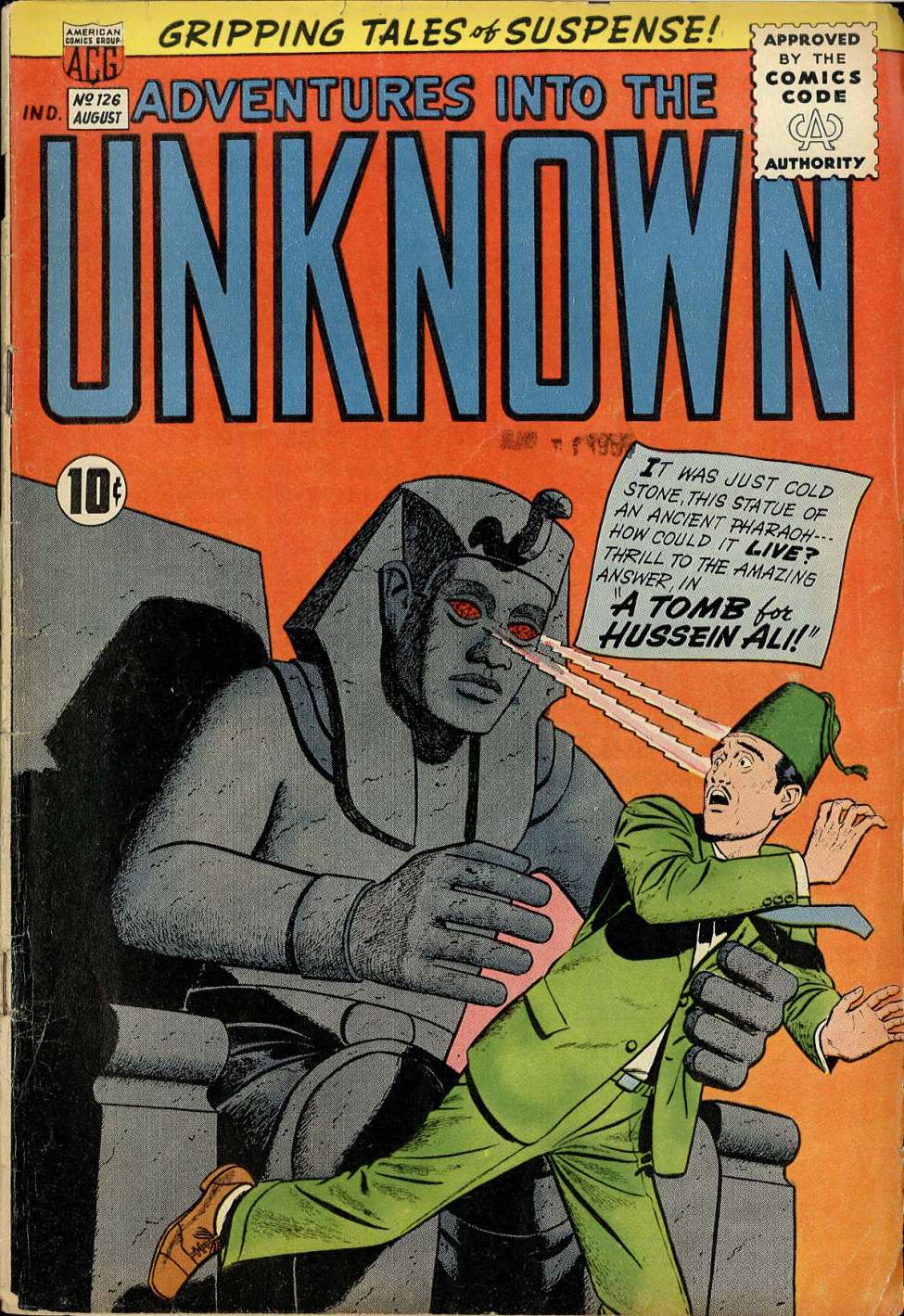 Book Cover For Adventures into the Unknown 126