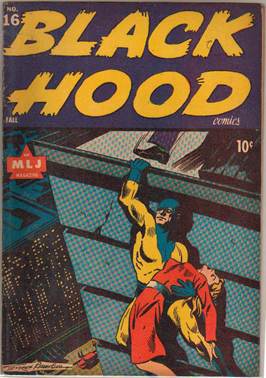 Book Cover For Black Hood Comics 16