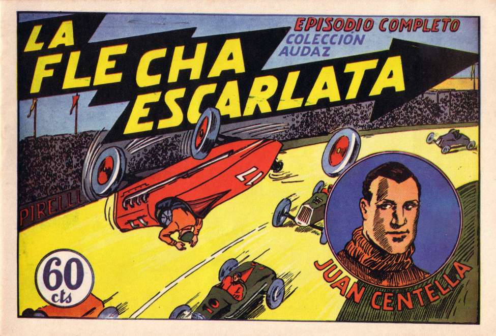 Comic Book Cover For Juan Centella 6 - La Flecha Escarlata