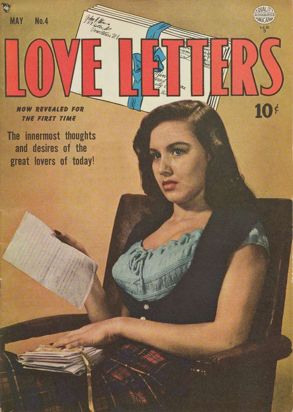 Book Cover For Love Letters 4
