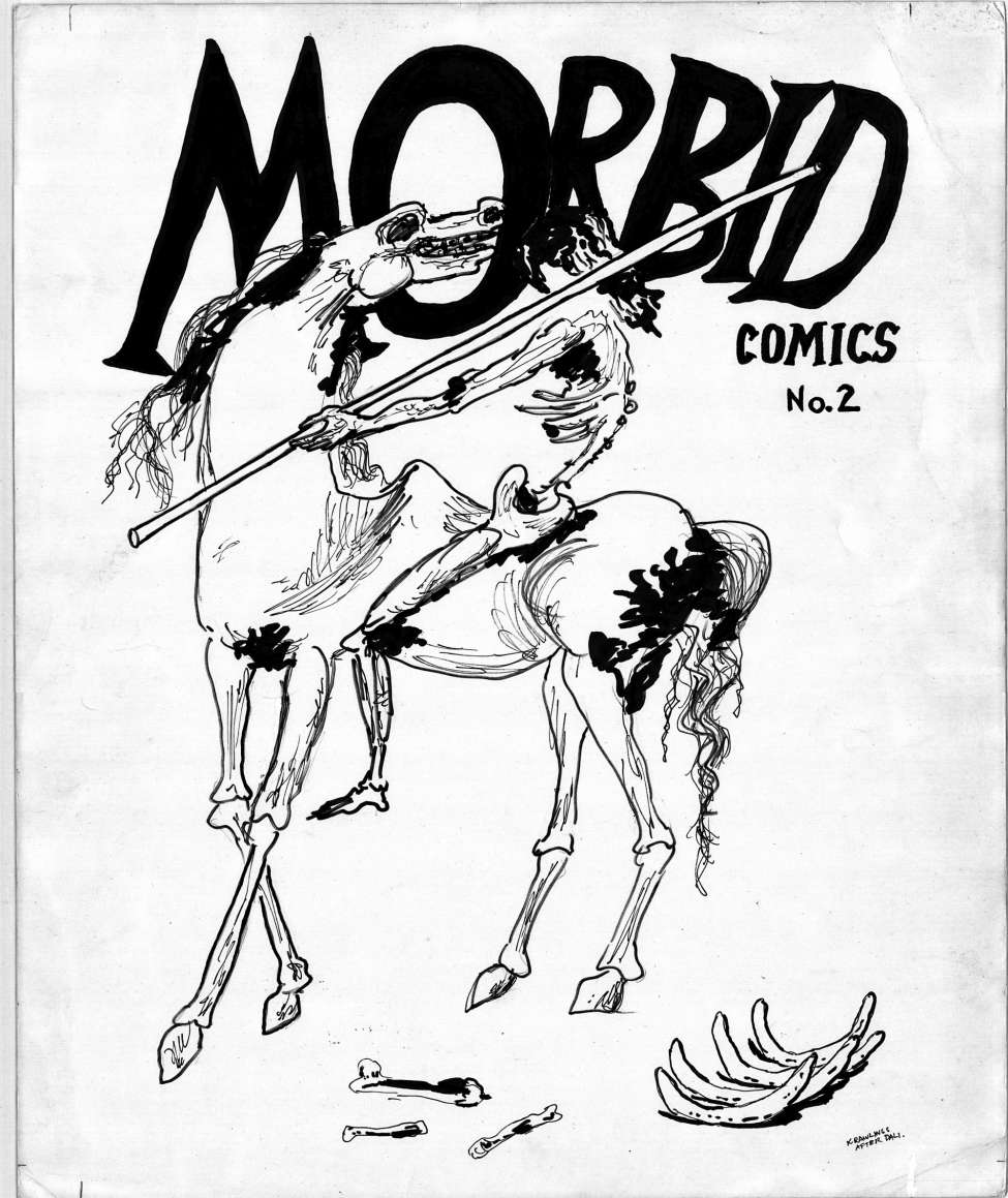 Comic Book Cover For Morbid Comics 2